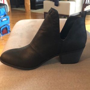 Black booties-new in box